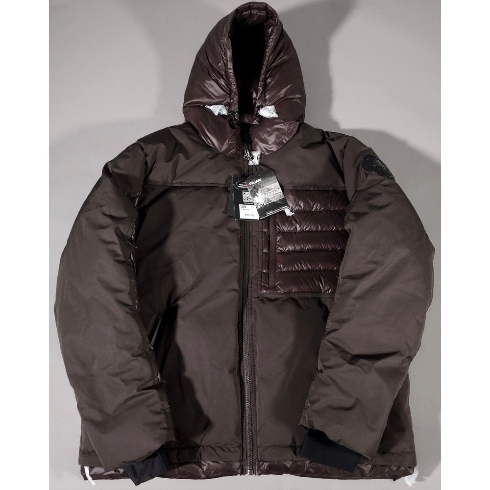 Pajar Hoku Puffer Jacket Mens XXL Dark Oak‎ Down Filled Hooded Parka P6N876F3SS